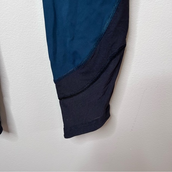 Lululemon Ready Set Go 7/8 Tight with Mesh Cutout 25" Submarine Black Size 6 - Picture 6 of 11